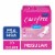 Carefree Panty Liners Regular Absorbency Wrapped Unscented Perspective: front
