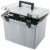 Pendaflex PortFile Large Portable File Box - Granite Perspective: front