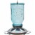 Perky-Pet® Mason Jar Glass Wild Bird Feeder - Blue Perspective: front