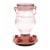 Perky-Pet Rose Gold Top-Fill Glass Hummingbird Feeder Perspective: front