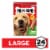 Milk-Bone Original Dog Biscuits, Large Crunchy Dog Treats Perspective: front