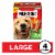 Milk-Bone Original Dog Biscuits, Large Crunchy Dog Treats Perspective: front