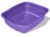 Van Ness Large Cat Litter Pan Perspective: front