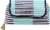 Sophia Joy Two Tone Stripe Clutch Perspective: front