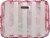 Sophia Joy Double Zip Makeup Bag - Floral Perspective: front