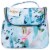 Scunci Watercolor Floral Cosmetic Bag Perspective: front