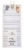 Carolina Pad Cattitude Magnetic List Pad Perspective: front