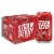 Abita Strawberry Lager Craft Beer Cans Perspective: front