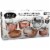 Gotham Steel Hammered Design Nonstick Aluminum Cookware Set Perspective: front