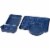 Graniteston Diamond Blue 5 Piece Bakeware Set Perspective: front