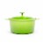 Granite Stone™ Diamond Green Non-Stick Dutch Oven Perspective: front