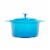 Granite Stone Diamond™ Blue Non-Stick Dutch Oven Perspective: front