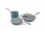 Gotham Steel Cookware Set - Ocean Blue Perspective: front