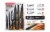 Granitestone Nutriblade Knife Set Perspective: front