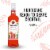 Bacardi Premium Hurricane Rum Ready to Drink Cocktail Single Bottle Perspective: front