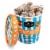 Seattle Chocolate Vanilla Orange Cream White Chocolate Truffles Candy Box Perspective: front