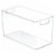 IDesign Pantry Bin Clear Perspective: front