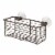 InterDesign Classico Suction Bath Basket - Bronze Perspective: front