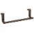 iDesign Forma Over-the-Cabinet Towel Holder - Bronze Perspective: front