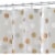 InterDesign Gilly Dot PEVA Shower Curtain - Bronze/Silver/White Perspective: front