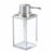 iDesign Clarity Soap Pump - Clear Perspective: front