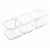 iDesign Clarity Interlocking Drawer Organizer Perspective: front