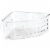 InterDesign Bath Crnr Basket Clr Perspective: front
