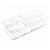 iDesign Clarity Divided Drawer Organizer Perspective: front