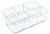iDesign Clarity Divided Drawer Organizer Perspective: front