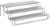 InterDesign Classico Expandable Spice Rack - Silver Perspective: front