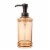 iDesign York Soap Dispenser Pump - Amber/Bronze Perspective: front