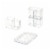 iDesign Vanity Organizers - Set of 4 Perspective: front