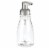 iDesign Brushed Nicke lFoaming Soap Pump Perspective: front