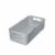 InterDesign Eco Recycled Plastic Large Bin with Handles - Gray Perspective: front