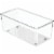 iDesign Linus Clear Drawer Organizer Perspective: front