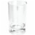 IDesign Eva Clear Acrylic Bath Tumbler 55320 Perspective: front