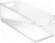 InterDesign Kitchen Binz Storage Container - Clear Perspective: front