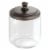 iDesign York Apothecary Jar - Bronze Perspective: front