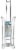iDesign Classico Toilet Paper Roll Stand - Chrome Perspective: front
