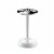 InterDesign York Toothbrush Holder - White/Chrome Perspective: front