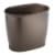iDesign Kent Oval Waste Can - Bronze Perspective: front