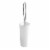 InterDesign Toilet Bowl Brush - Clear Perspective: front