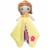 Disney Princess Belle Blanky Plush, 12" Perspective: front