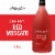 Arbor Mist Cherry Red Moscato Sweet Wine Perspective: front