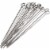 12 inch BBQ Skewers Set of 24, Used for Barbecuing Meat, Poultry, Seafood, Vegetables, Cheese Perspective: front