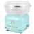 Nostalgia Classic Retro Cotton Candy Maker - Aqua Perspective: front