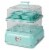 Nostalgia Classic Retro Egg Cooker - Aqua Perspective: front
