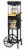 Nostalgia Vintage 2.5-Ounce Popcorn Cart - Black Perspective: front