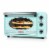 Nostalgia Electrics Retro Series 12-Slice Convection Toaster Oven - Turquoise/Chrome Perspective: front