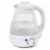 HomeCraft Collapsible Electric Water Kettle - White Perspective: front